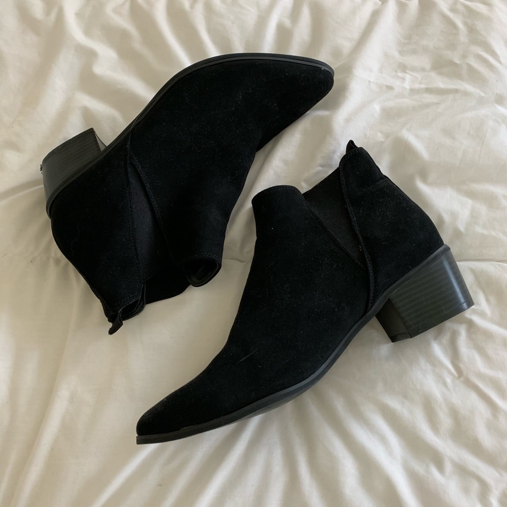 Black Heeled Booties